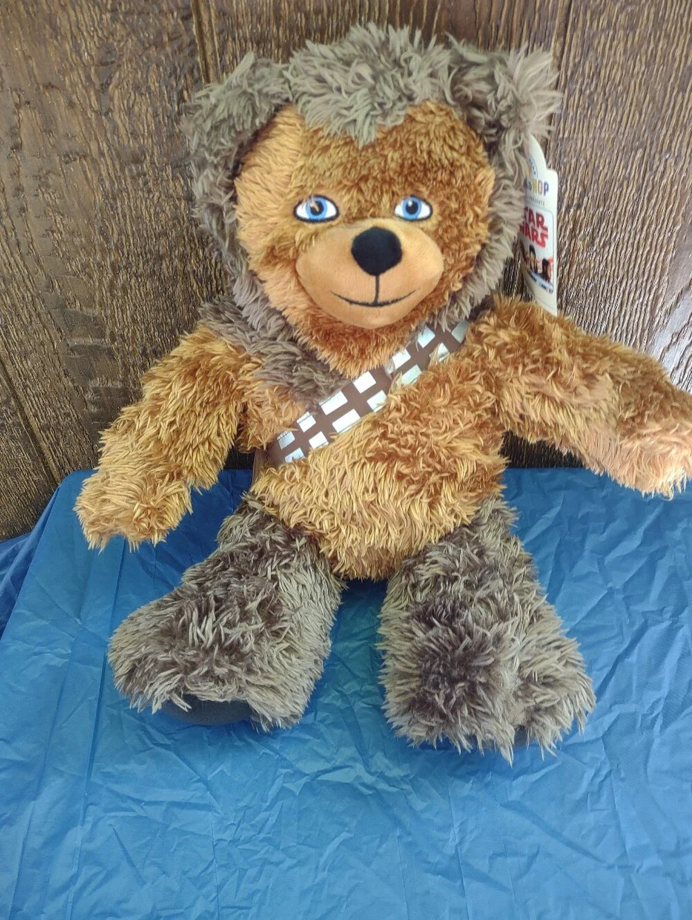 Build a Bear Chewbacca Plush Lucasfilm Discontinued Star Wars BAB Stuffed 17